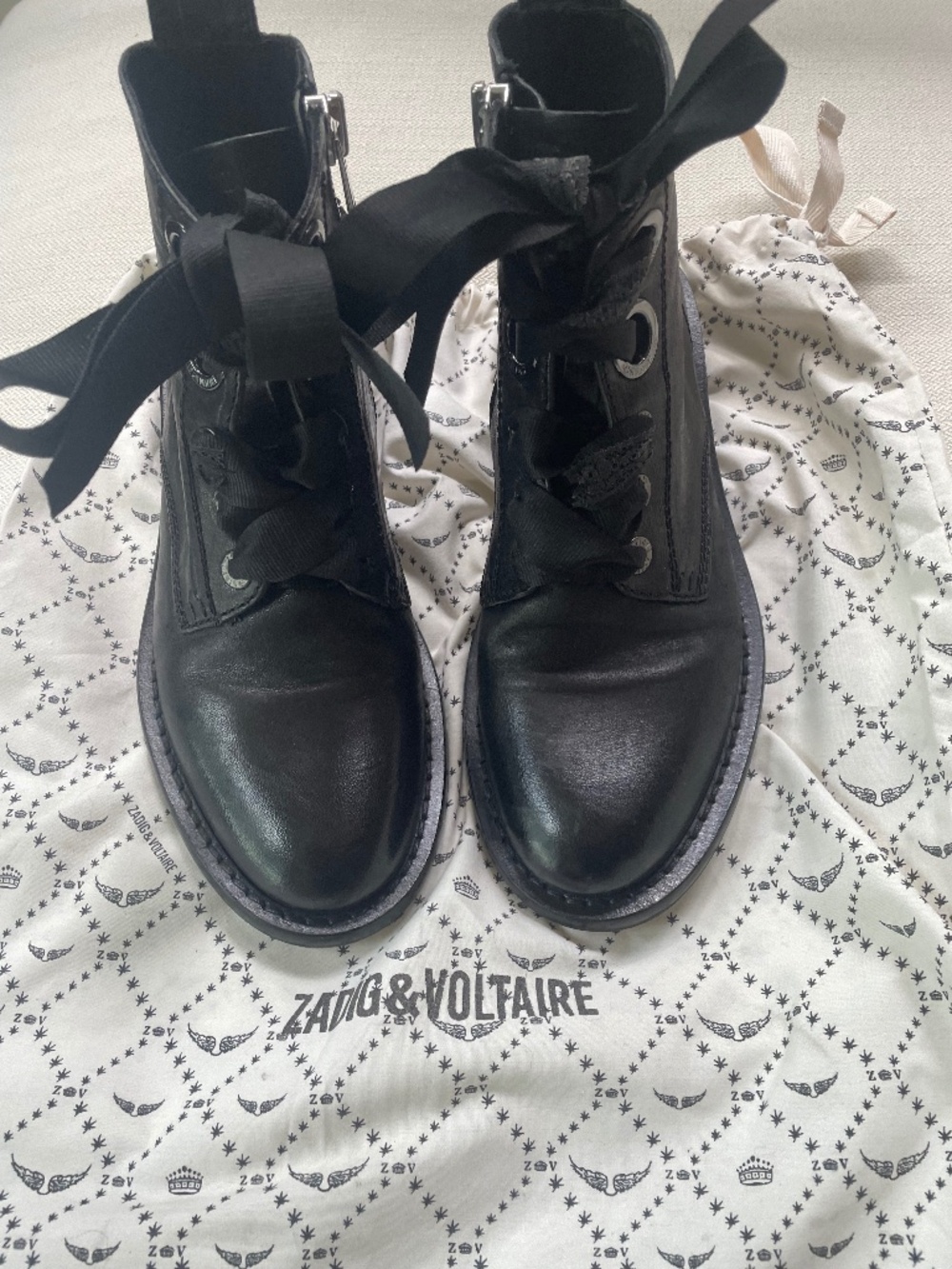 Like New Zadig & Voltaire Laureen Roma Ankle Boots Size 37